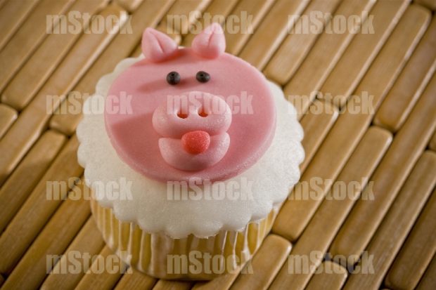 Cupcake de Cerdito