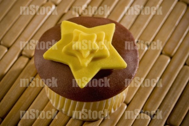 Cupcake de Estrellas