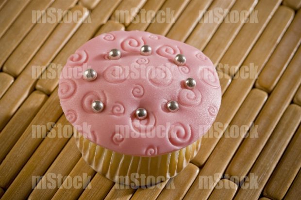 Cupcake de Fondant