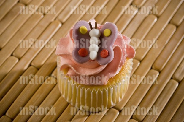 Cupcake mariposa