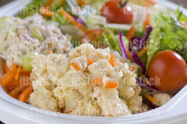 Ensaladas de Pollo y Papa