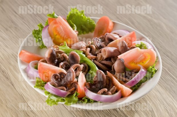 Ensalada fresca de Pulpo