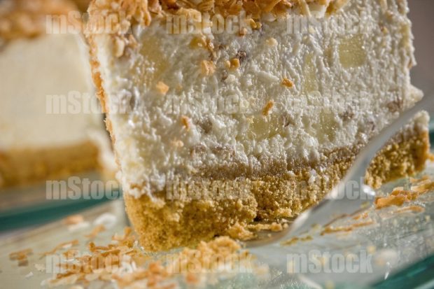 Rebanada de Pay de Piña con Coco