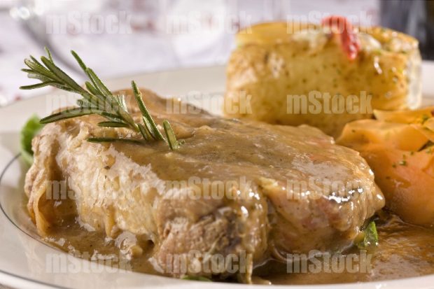 Chuleta de Ternera al Horno