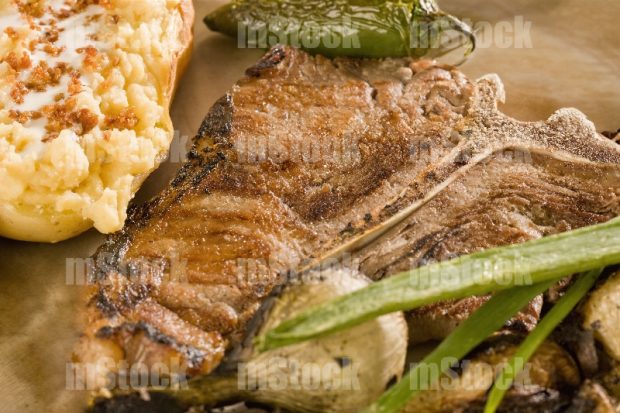 T-bone a la parrilla