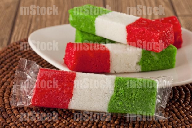 Banderitas de coco