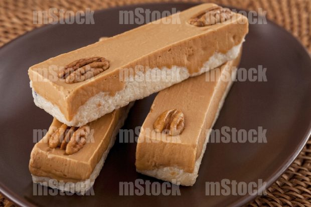 Dulce de leche quemada con coco