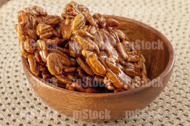 Palanquetas de Nuez con caramelo