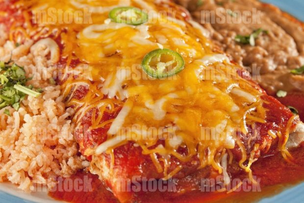 Burrito tex mex