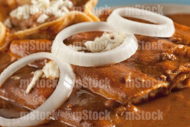 Enmoladas de queso