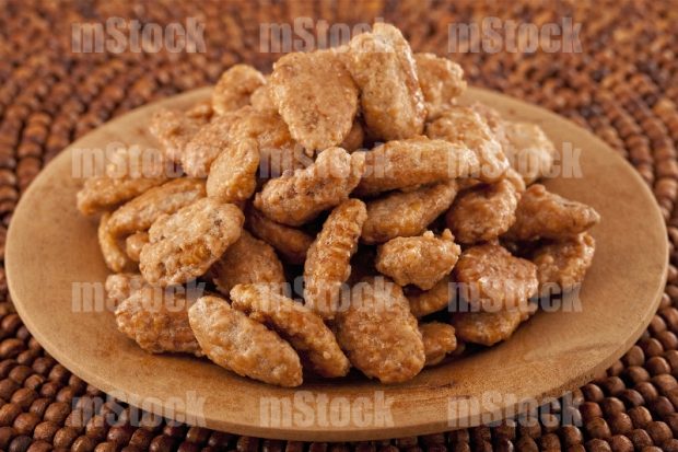 Nueces garapiñadas