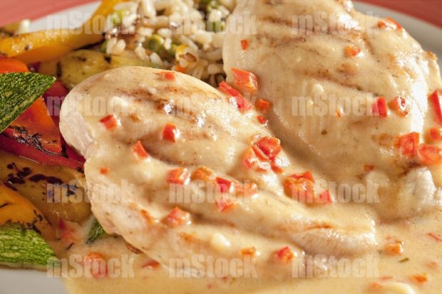 Pechuga de Pollo en salsa chipotle