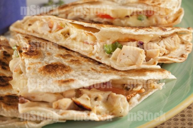 Quesadillas de pollo mexicanas