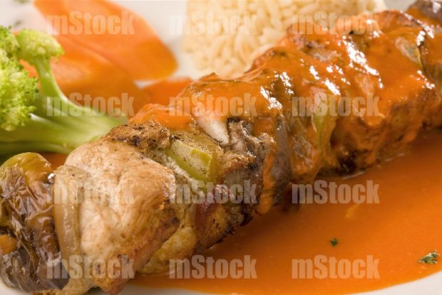 Brocheta de res