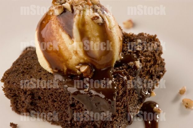 Brownie de Chocolate y Helado