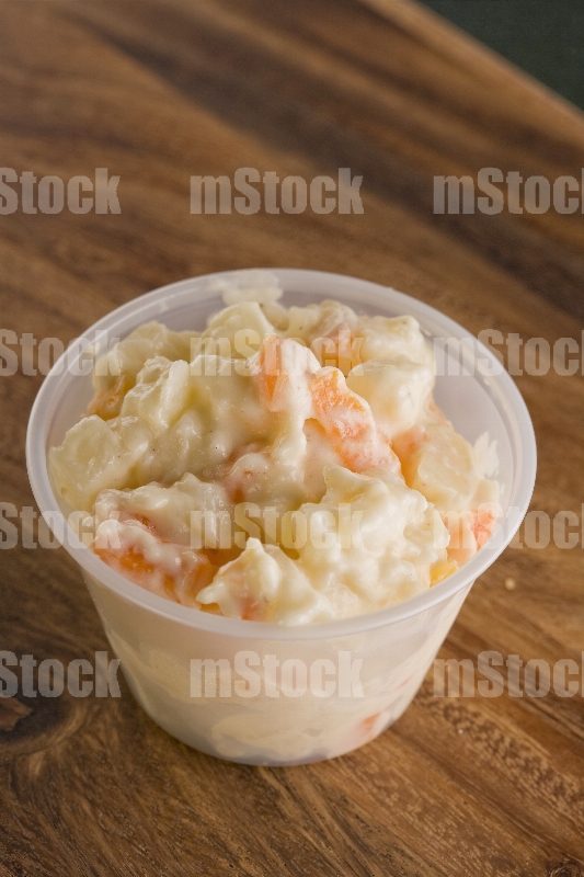 Ensalada de papa como complemento