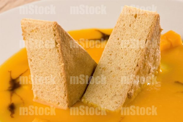 Flan de Mango gourmet