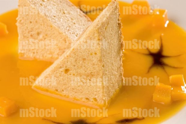 Flan de Mango saludable