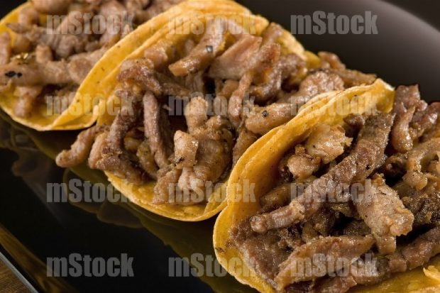 Tacos de costilla de cerdo