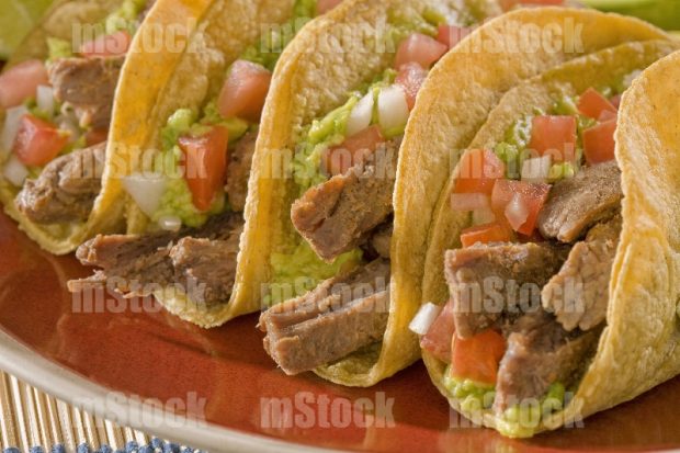 Tacos Fajita en Maíz
