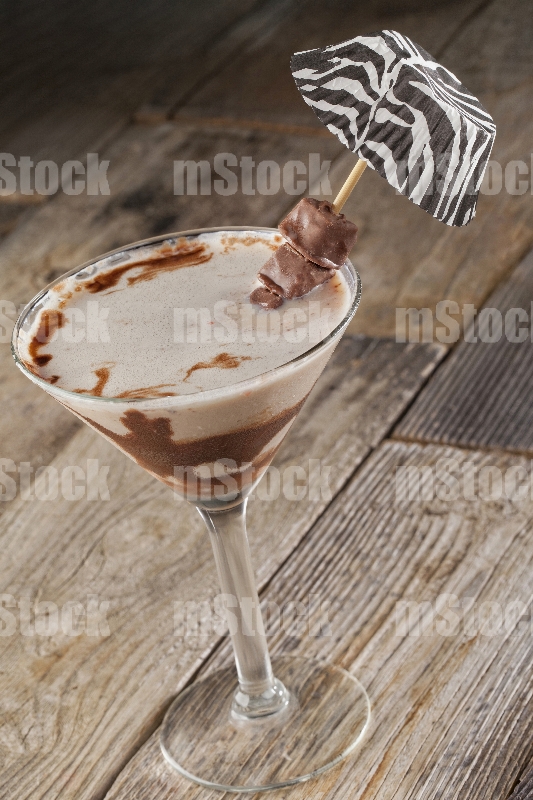 Coctel con Licor de Chocolate