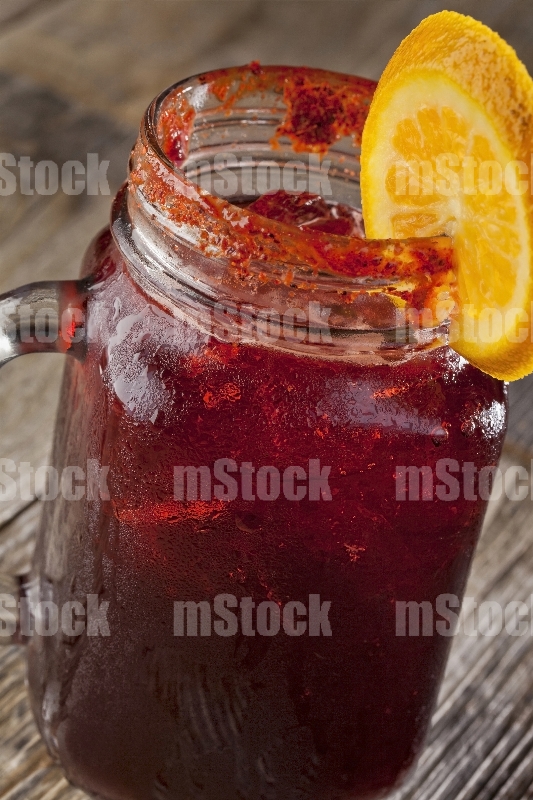Coctel de Jamaica y Tequila