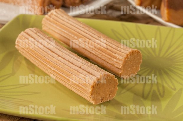 Dulce gusanito de leche