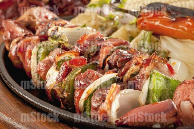 Brochetas de Res