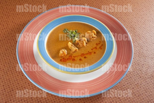Crema de chicharrón