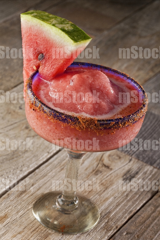 Margarita frappé de sandía
