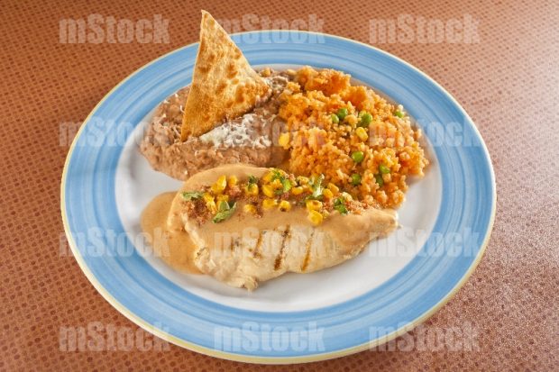 Pechuga de Pollo con chipotle a la plancha