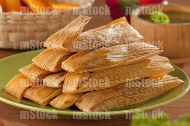 Tamales de carne caseros