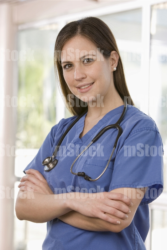 Enfermera en el Hospital