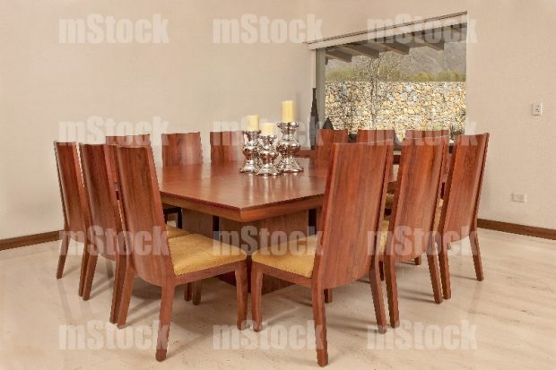 Comedor rectangular 12 sillas