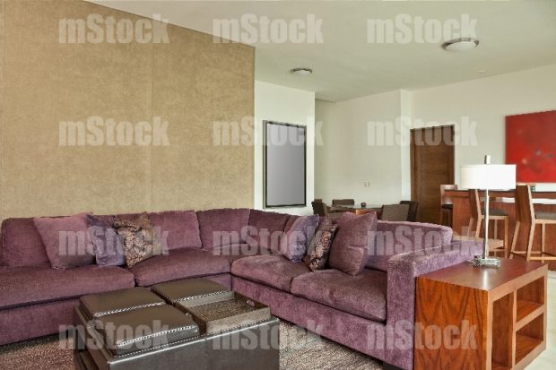 Sala esquinera morada