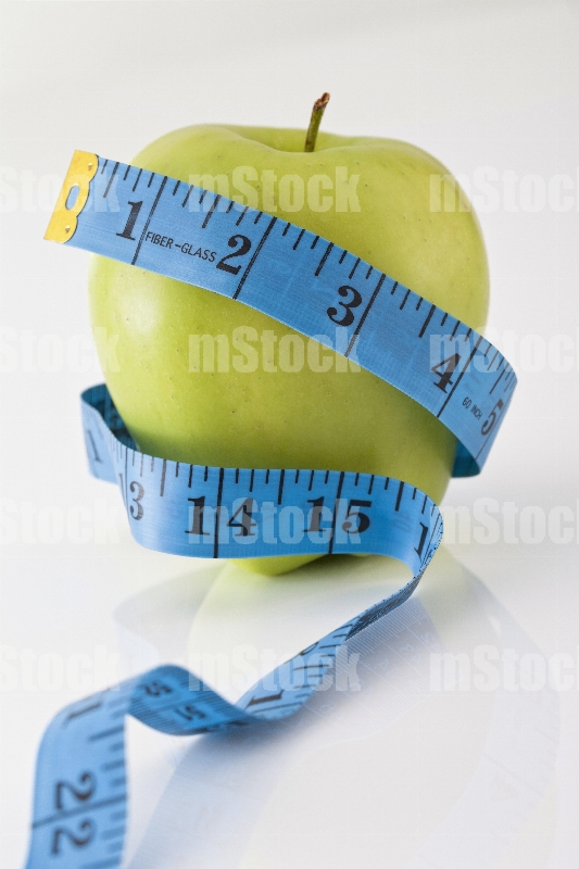 Dieta saludable con manzana