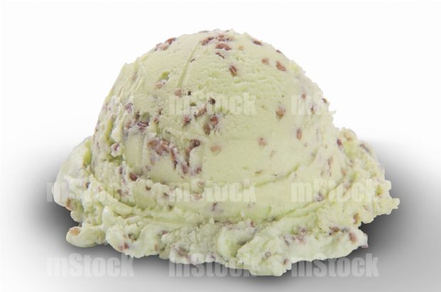 Helado de pistache