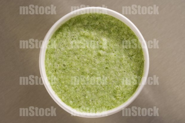 Salsa verde cruda