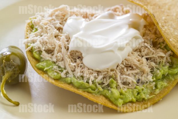 Tostada de Pollo 6