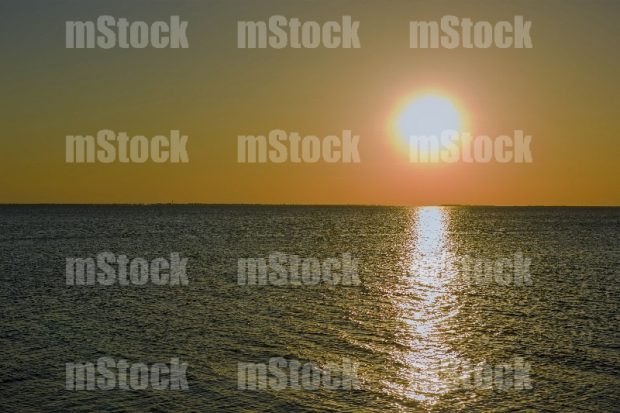 Atardecer en Laguna Madre