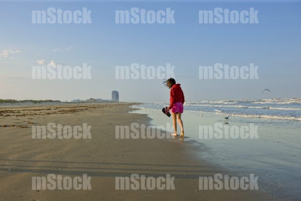 Caminata en la playa