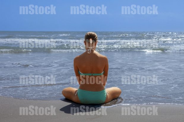 Meditación en la playa