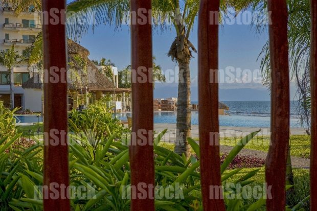 Hotel a la orilla de la playa