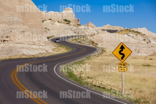 Badlands Loop Scenic Drive