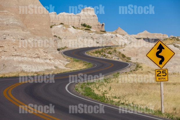 Badlands National Park Drive