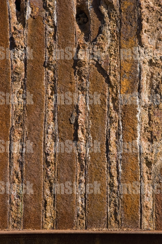 Oxidación en muros