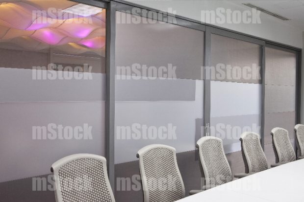 Sala de Juntas con cristal esmerilado