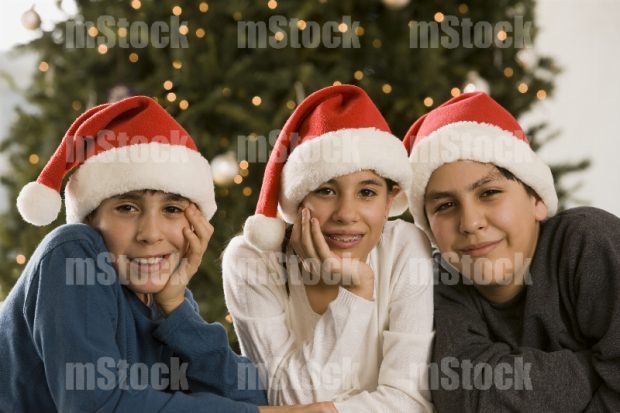 Niños en Navidad