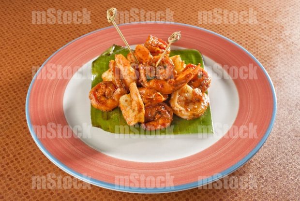 Camarones a la Plancha