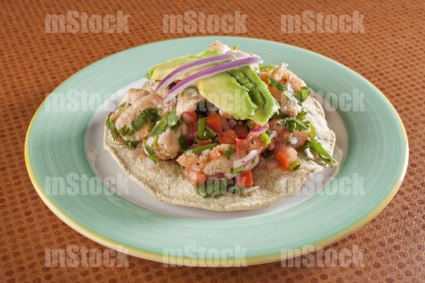 Tostadas Ceviche de Pescado